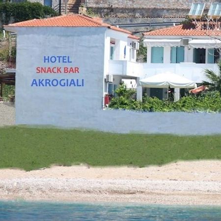 Akrogiali Hotel Plomári Kültér fotó